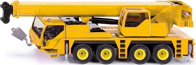 Produktbild von Siku Feuerwehr Kranwagen Baufahrzeug gelb ; 2110