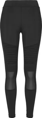 Produktbild von Urban Classics Ladies - TECH MESH Biker Leggings - L