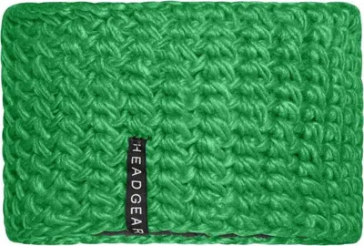 Produktbild von Crocheted Headband Extrabreites Stirnband lime-green, Gr. one size