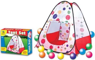 Produktbild von Zelt mit Bällen 50 stücke 155178