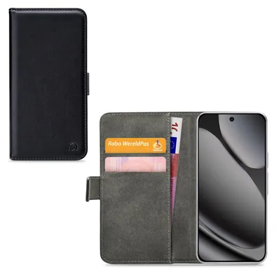 Productafbeelding van Mobilize Classic Gelly Wallet Bookcase hoesje voor Google Pixel 11 Pro XL - 2 pasjes Kunstleer Zwart
