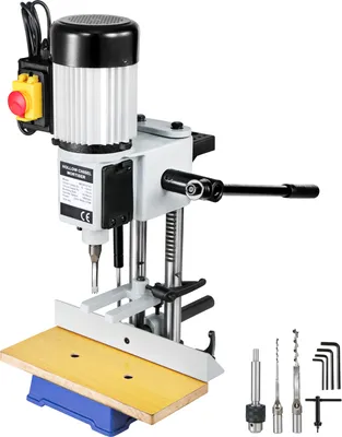 Obrázok produktu pre VEVOR stolová vŕtačka, 1/2 HP, 1400 ot/min, stolová vŕtačka, kapacita skľučovadla 13 mm, 370 W, na rezanie zápustiek do dreva, vnútorné brúsenie, vŕtanie do kovu