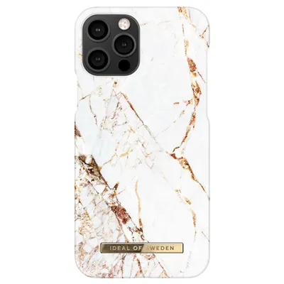Produktbild von IDEAL OF SWEDEN iPhone 12/12 PRO Fashion Case Carrara Gold
