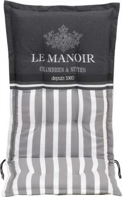 Produktbild von Madison Tuinstoelkussen hohe Rückenlehne 50x123 cm Le Manoir, wasserabweisend, 50% Baumwolle, 50% Polyester