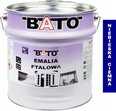 Obrázok produktu pre Ftalová kyselina-emal na drevo BATO farba na drevo TMAVOMODRÁ 10 l