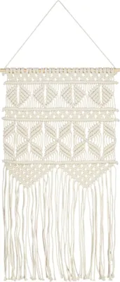 Produktbild von vidaXL Makramee Wandbehang 40x80 cm Baumwolle