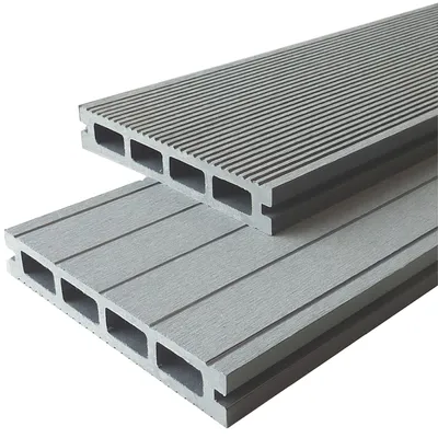 Produktbild von WPC Terrassendielen Handmuster Muster 25 mm x 15 cm steingrau