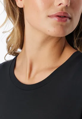 Produktbild von Schiesser Damen Shirt langarm Rundhals Gr. 48 hellblau