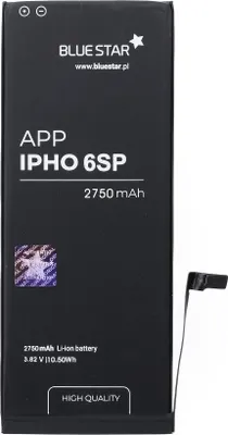 Produktbild von Bluestar Akku Ersatz kompatibel mit iPhone 6S Plus 2750 mAh Austausch Batterie Handy Accu APN 616-00042
