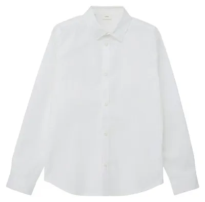 Produktbild von s.Oliver Modernes Slim-Fit Hemd langärmelig elastisch Popeline Kentkragen