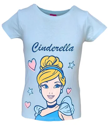 Produktbild von T-Shirt Cinderella  Hellblau 116 cm
