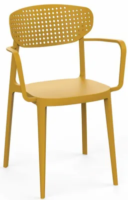 Obrázek produktu pro Zahradní křeslo AIRE ARMCHAIR stohovatelné žluté