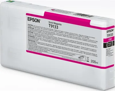 Produktbild von Epson Tintenpatrone vivid magenta T 913 200 ml     T 9133N