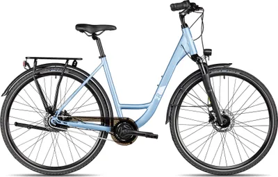Produktbild von 2R Manufaktur TRX GO Wave komfortables Damen-Citybike mit Tiefeinstieg 28 Zoll Hellblau 51 cm