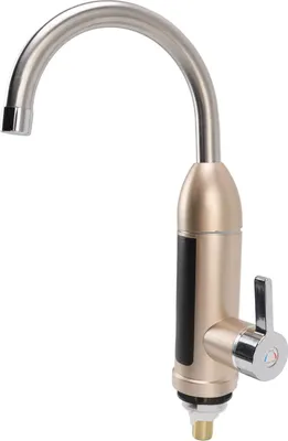 Obrázek produktu pro 3000W okamžitý ohřívač vody Otočná elektrická teplá studená voda Kohoutek z nerezové oceli Elektrická baterie pro kuchyň Koupelna EU Plug 220V
