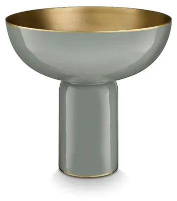 Produktbild von Schale aus Metall in Grün, 23 cm Durchmesser