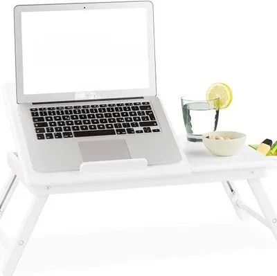 Productafbeelding van Famanu Laptoptafel - Verstelbaar - Wit
