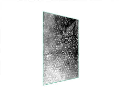 Produktbild von Herdabdeckplatte 35x52 Glaskeramikkochfeld Abdeckung Spritzschutz Glasplatte Deko Schneidebrett Tropfen Grau