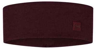 Produktbild von Buff Merino Wide Stirnband SOLID GARNET