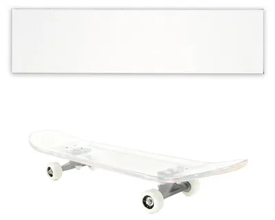 Productafbeelding van Skateboard gripband, antislip, transparant, 84x23 cm, siliconcarbide