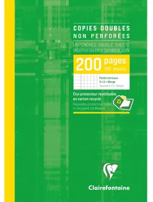 Produktbild von Klausurbogen 100Bbl A4 kar+Rand