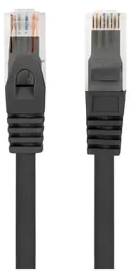 Image de Lanberg PCU6-10CU-1000-BK câble réseau Noir 10 m Cat6 U/UTP (UTP)