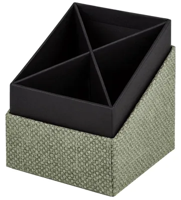 Produktbild von RÖSSLER Stifteköcher S.O.H.O salbei 86x86x100mm