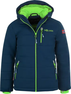 Produktbild von Trollkids Kinder Skijacke Marine 513-100 Grösse 104
