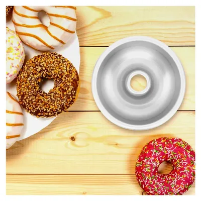 Produktbild von Kleine Kuchenform aus Aluminiumlegierung mit Antihaftbeschichtung – vielseitig einsetzbare Backform für Kekse und Kuchen, leicht zu reinigen