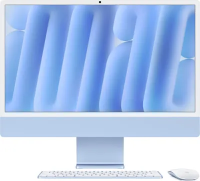 Produktbild von Apple iMac , 59,7 cm (23.5"), 4.5K Ultra HD, Apple M, 16 GB, 256 GB, macOS Sequoia