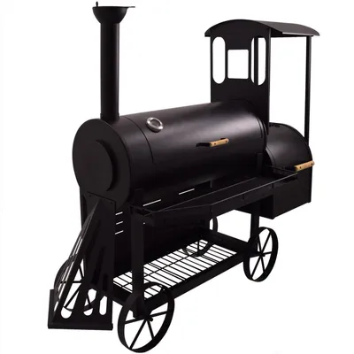 Produktbild von Smoker S-2 Lok | im Dampflok de Luxe Design | BBQ Grill und Räucherofen