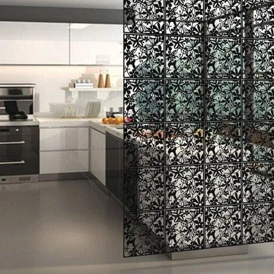 Image de Cloison suspendue pour chambre à coucher et salon - Séparation de pièce décorative