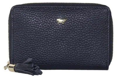 Image de Portefeuille ALESSIA, modèle à fermeture éclair, 4 compartiments pour cartes, noir, pour femmes, en cuir