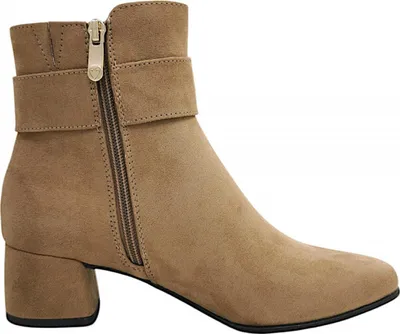 Imagen del producto de Marco Tozzi: Botas de tacón para mujer, color beige, estilo casual