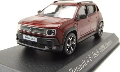Image de Norev 510063 Renault 4 E-Tech électrique 2025 rouge 1:43