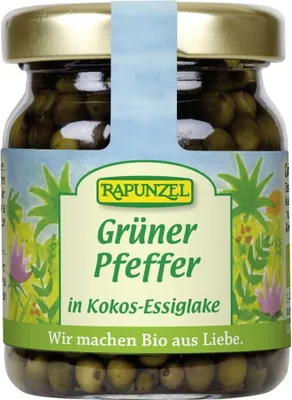 Zdjęcie produktu dla Zielona papryka w zalewie z octu kokosowego 60g