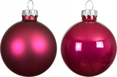 Boule Noel Bleu Lot De 6 Boules De Noël En Verre (D80 Mm) Astre Bleu Nuit - Boule Et Boule De Noel Orange