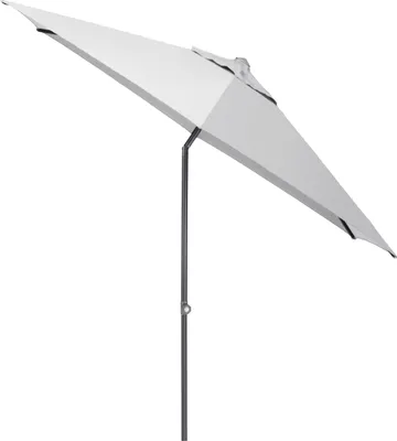 Produktbild von KETTLER Easy Push Schirm Ø 300 cm, UPF 50+, anthrazit matt/ hellgrau, Aluminium/Polyester mit PolyurethanBeschichtung