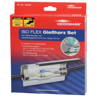 Produktbild von HEIDEMANN Vergussmasse ISO Flex Giessharz 30458, 160 ml