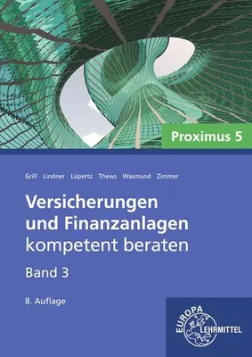 Immagine prodotto di Versicherungen und Finanzanlagen Band 3 - Proximus 5