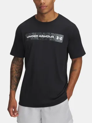 Produktbild von Under Armour UA Herren-T-Shirt mit Bruststreifen und Camouflage-Muster XS