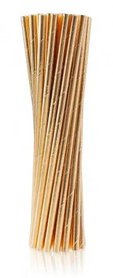 Zdjęcie produktu dla 24 Trinkhalme rosegold
