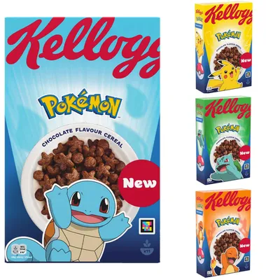 Produktbild von Kellogg's Pokémon 350g, KI-generiertes Bild