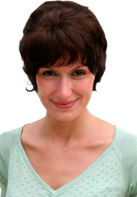 Produktbild von WIG ME UP Perücke, braun, dunkelbraun, kurze Haare, 21753-6