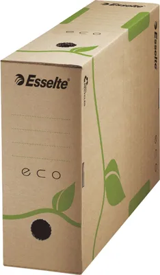 Immagine prodotto di Esselte 623917 Scatola archivio ECO, 100 mm, cartone, marrone naturale