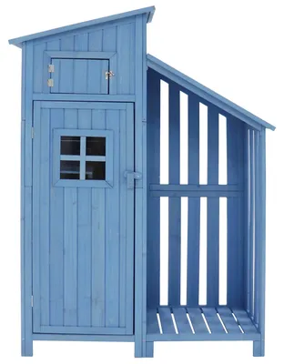Immagine prodotto di Armadio contenitore - Contenitore - Cassapanca - Mobile da giardino - Mobile per interni ed esterni - Legno massello