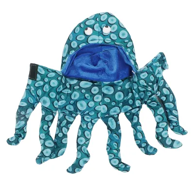 Imagen del producto de Disfraces de perro y gato con forma de pulpo, disfraces de gato con forma de pulpo, disfraces de perro con forma de pulpo, ropa de perro con forma de pulpo, prendas de vestir para perro con forma de pulpo, ropa de gato con forma de pulpo