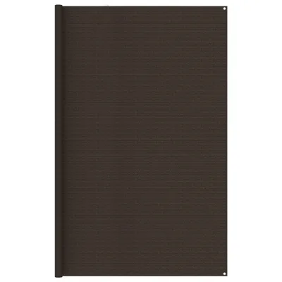 Image de The Living Store Tapis de tente 300x600 cm Marron