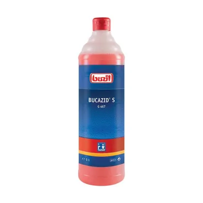 Zdjęcie produktu dla buzil 125646704 Środek do czyszczenia urządzeń sanitarnych Bucacid S G 467 1 litr