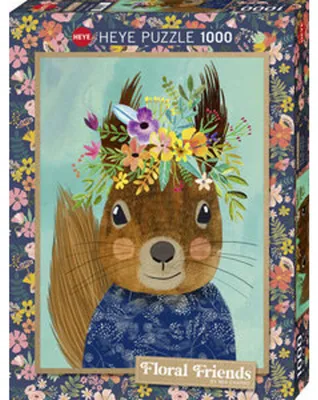 Produktbild von Heye Puzzle Sweet Squirrel, 1000 Teile, 1000 Stück(e), Kunst